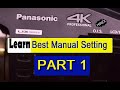 01  PANASONIC UX90 LEARN  EXPOSER SETTING,  PART FIRST /hindi