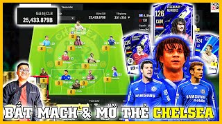 MỞ THẺ & NÂNG CẤP SIÊU ĐỘI HÌNH CHELSEA 25000 TỶ CỰC KHỦNG VỚI