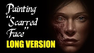 Speedpainting - Scarred Face (LONG VERSION)