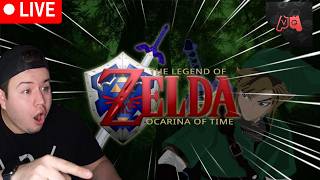 🔴ZELDA OCARINA OF TIME! NINTENDO 64 LIVE! !DONO 🔴LIVE !