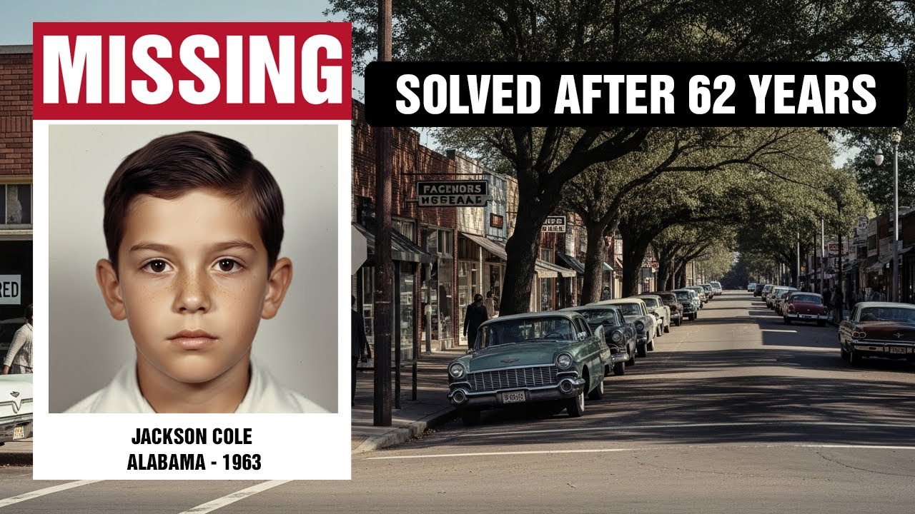 SOLVED: Alabama Cold Case | Jackson Cole, 9 | Missing Boy Found Alive After 62 Years (1963 - 2025)