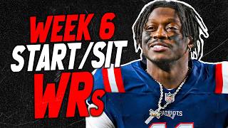 Information Wide Receivers You MUST START and SIT in Week 6 (Every Matchup) | 2026 Fantasy Football Guide