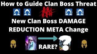 Damage Reduction in the Clan Boss and Threat Guide I Raid Shadow Legends Damage Reduction In Raid Shadow Legends Explained