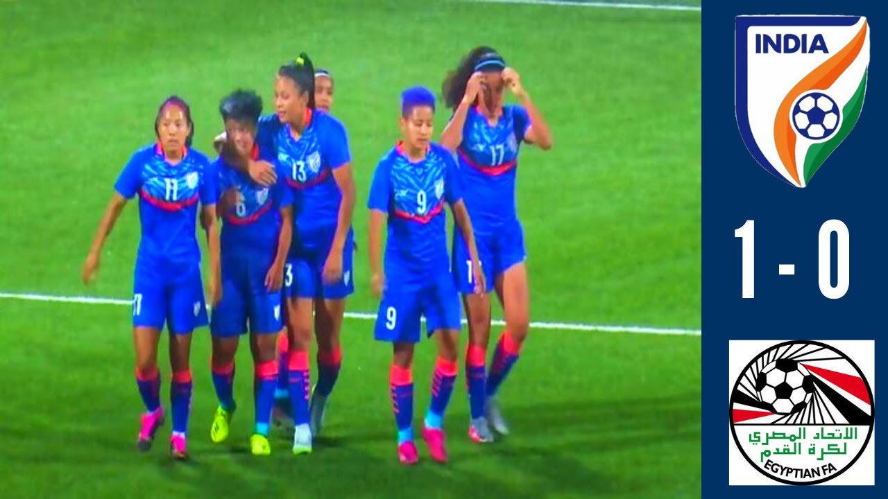 India Women vs Egypt Women Football |All Goals|Highlights.