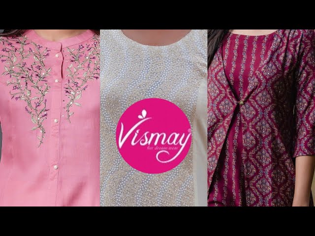 Vismay Brand Medium Size Kurtis..Ready To ship.. Cathy's Collections..For  Bookings 9497352940 - YouTube