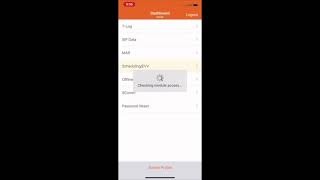 Community Habilitation EVV Check in/out data from mobile device