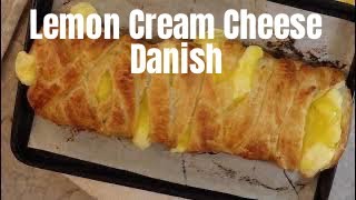 Lemon Cream Cheese Danish