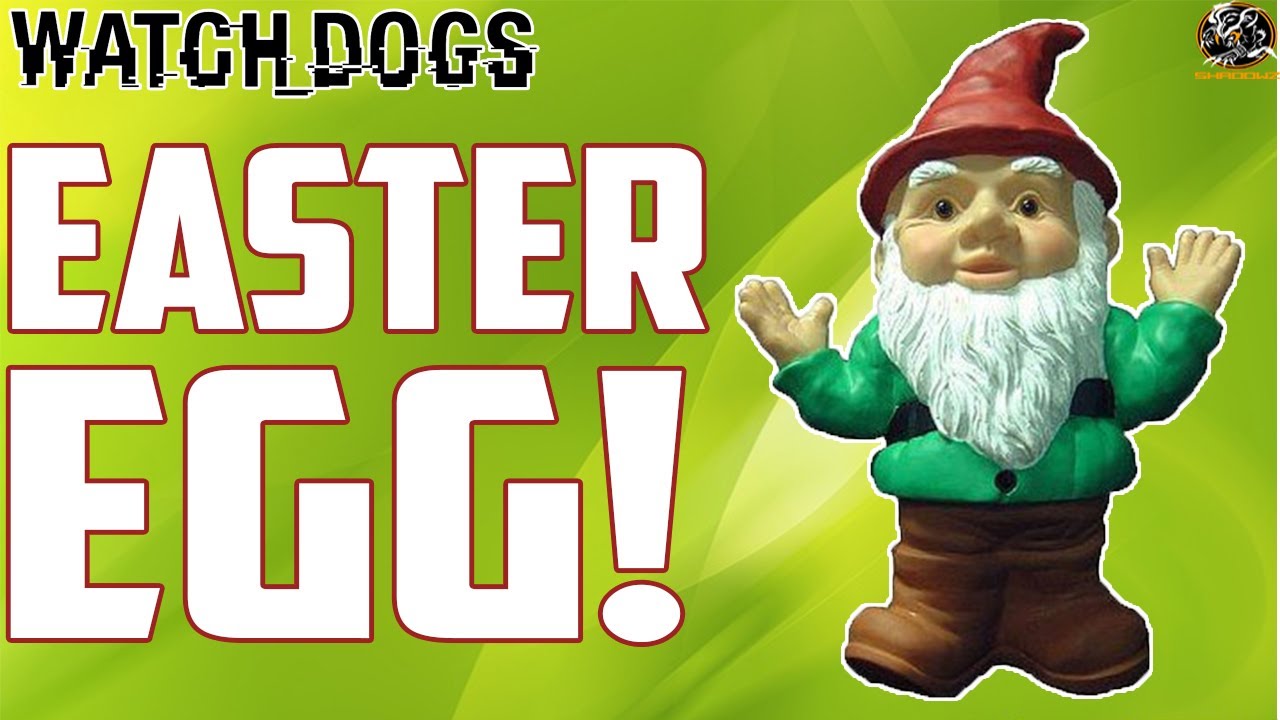 Watch Dogs Easter Eggs - "Gnome" Easter Egg! (Watchdogs Secrets)