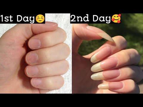 grow nails in just 3 days ||faster nail growth tips || How to grow Nails  faster in one day || - YouTube