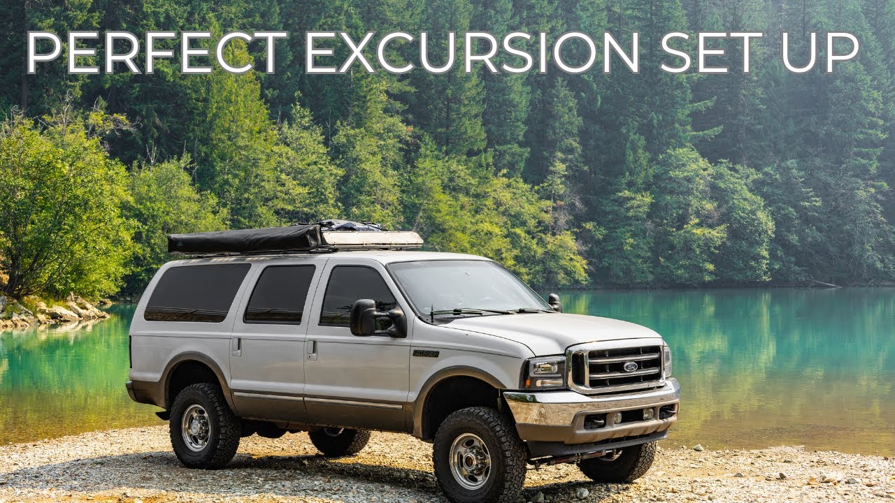 Оптимальная сборка для кемпинга и автопутешествий: 02 7.3L Excursion