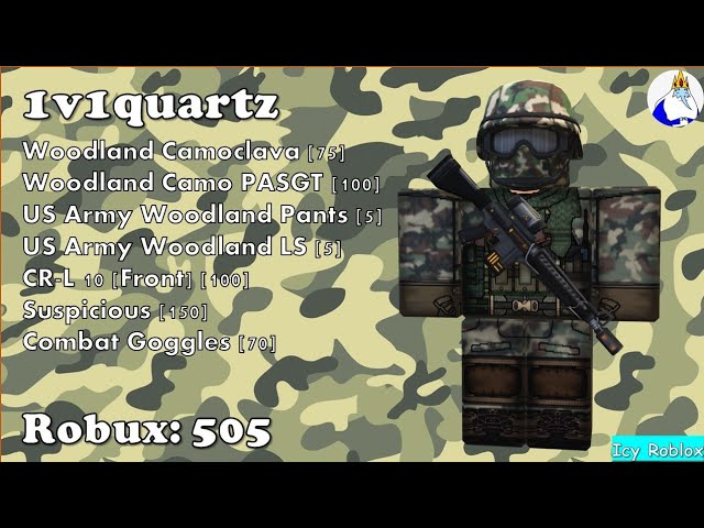 Military Outfits – Roblox Outfits