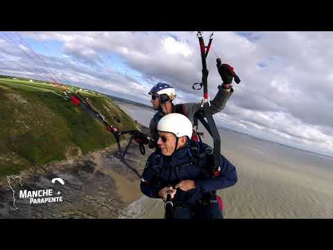 Manche Parapente, baptême en baie du Mont-Saint-Michel