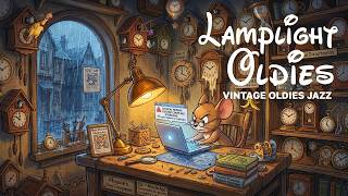 soft 1940s oldies jazz playing from another room  vinyl crackle asmr to unwind after a long day screenshot 5