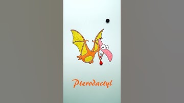 🦖🌤️ Flying High with the Majestic Pterodactyl | Epic Dinosaur Short! 🎬✨