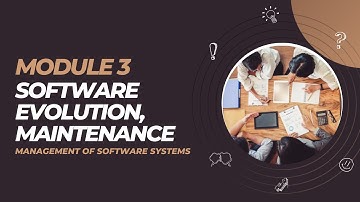 Software Evolution: Processes, Software Maintenance | CST309 | MSS MODULE 3 |KTU| Anna Thomas |SJCET