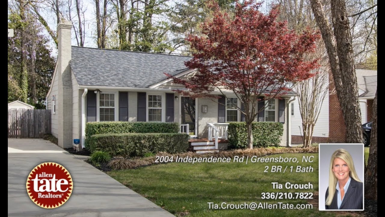 Home for Sale 2004 Independence Rd, Greensboro NC Tia Crouch