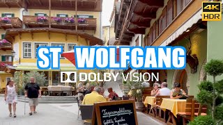 St. Wolfgang Austria 🇦🇹 Evening walk🌛 4K HDR Dolby Vision