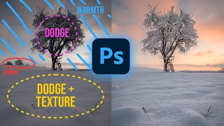 My PHOTOSHOP WORKFLOW for WINTER LANDSCAPE Editing