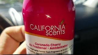 Coronado cherry smell test---california scent