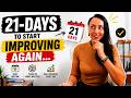 21 Days To Start Improving Your English Again