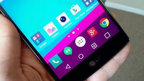 How to change the on screen buttons on the LG G4