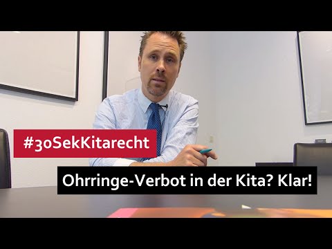 Kita2Day I Ohrringe-Verbot