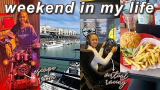 A WEEKEND IN MY LIFE IN THE UK: Escape Room, Virtual Racing Room & More! | Brighton Vlog