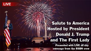 🔴SALUTE TO AMERICA Independence Day Celebration Hosted by President Trump