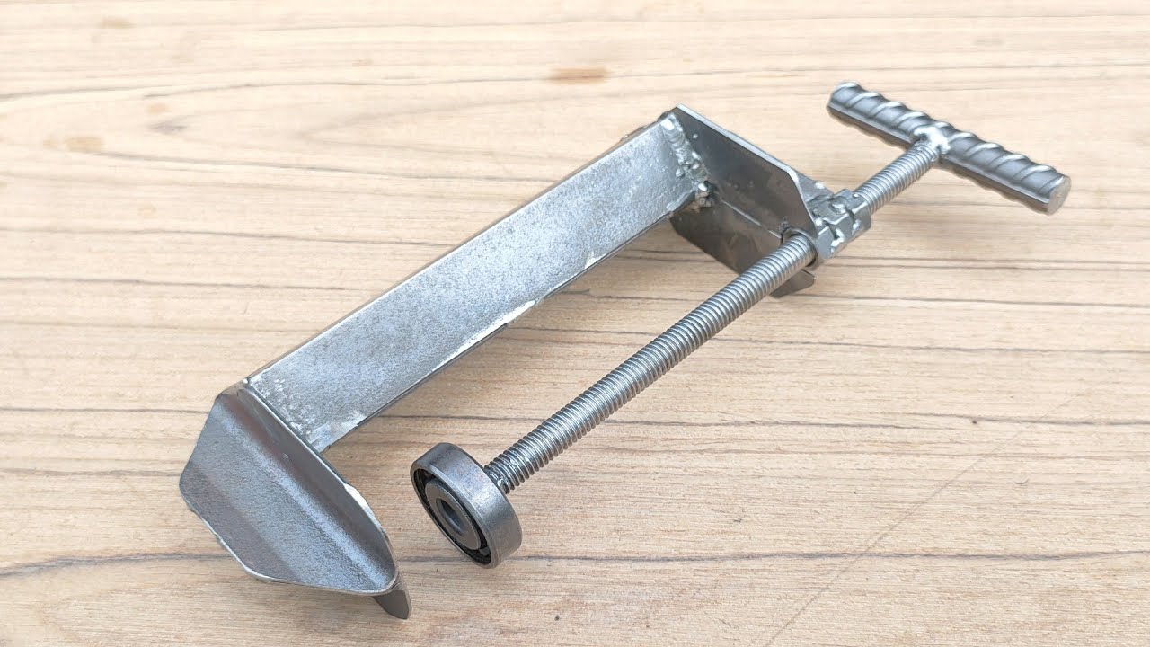 best tool ideas for you to make, c clamp || homemade tools - YouTube