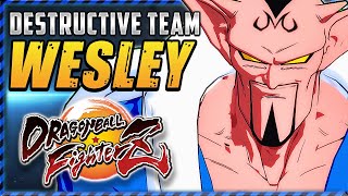 DBFZ ⚡WESLEY ➤ DESTRUCTIVE TEAM ⚡【Dragon Ball FighterZ】+ @unclebardockDB