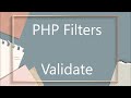 PHP Filters | Filter and Filter Constant | filter_var