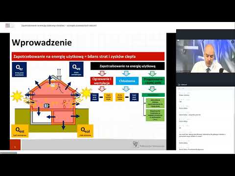 Zapotrzebowanie na energię użytkową w budynku - szczegóły prowadzonych obliczeń
