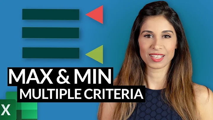 Excel MAX or MIN with CONDITIONS (MAXIFS & AGGREGATE Method)