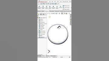 Delete face in surface solidworks #cadmonkeys #shortsfeed #viralreels #shorts #solidworks #video