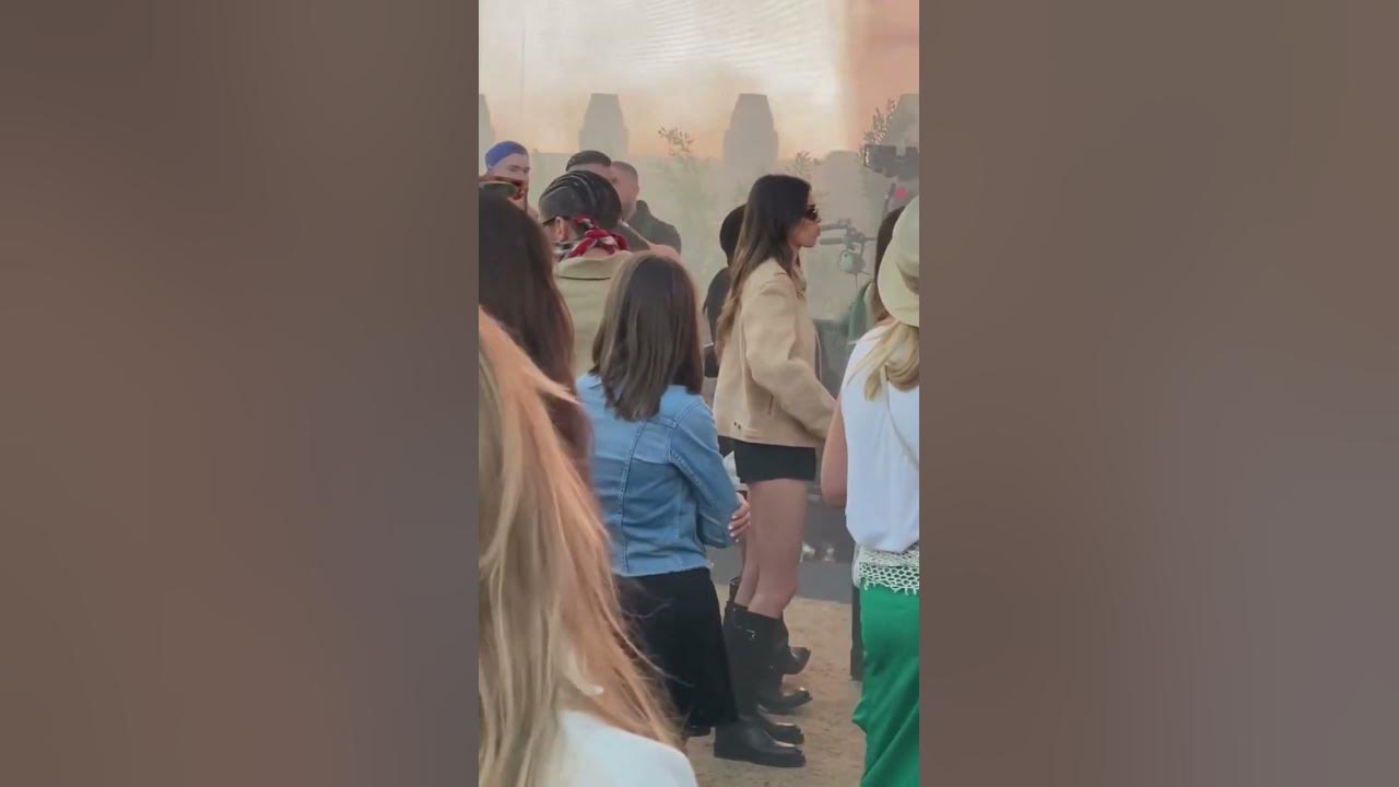 Kendall jenner and bad bunny enjoy at rosalia’s concert #kendalljenner