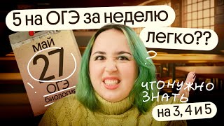 ⚡️Как подготовиться на 5 ЗА НЕДЕЛЮ до ОГЭ по биологии?