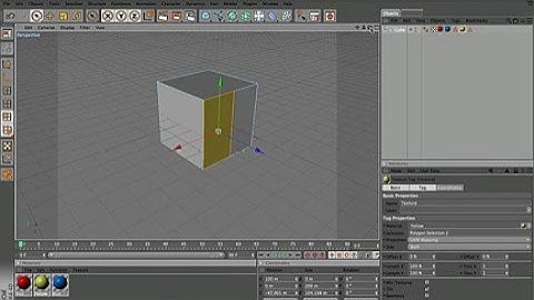 Polygon texturing in Cinema 4D