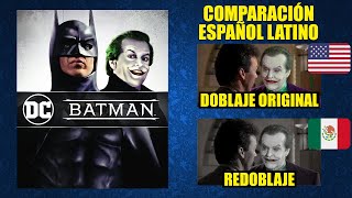 Batman [1989] - Comparación del Doblaje Latino Original y Redoblaje | Español  Latino - YouTube