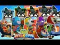 Talking Tom Hero Dash - Discover all the heroes - New Update - Helloween - Full walkthrough - BOSSES