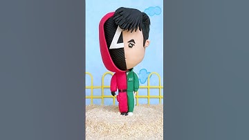 Pink Soldier vs. Player 456 🩷💚 #squidgame #cake