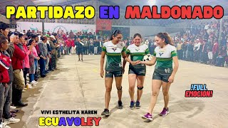 ✨🇪🇨𝗣𝗔𝗥𝗧𝗜𝗗𝗔𝗭𝗢 en MALDONADO✨🇪🇨 ≛LAS VIVIS vs SUB 35≛😱🔥MUJERES vs HOMBRES 2024 CARCHI