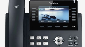 G12 Yealink T46G – Placing a Call on Hold
