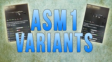 Advanced Warfare - ASM1 VARIANTS (Covering All Variants)
