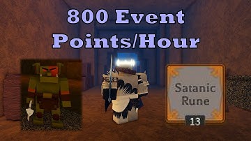 How To Grind 800 Event Points/Hour (Rune Slayer)