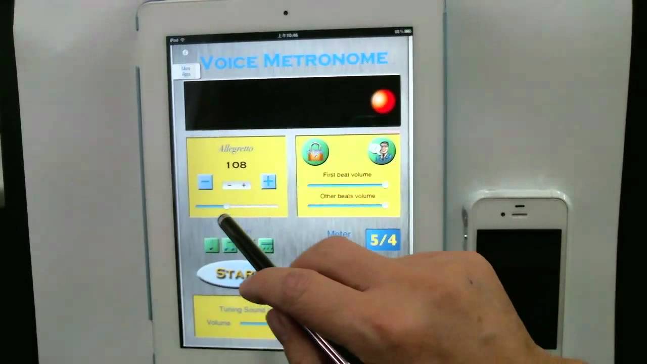 Voice Metronome iOS App review YouTube