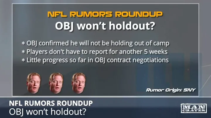 NFL Rumors: Odell Beckham Wont Holdout, Ronald Dar...