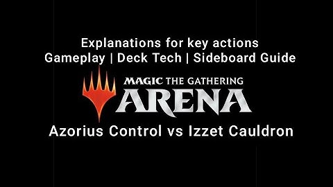 Top 1456 Azorius Control vs Top 291 Izzet Cauldron | Standard | Mythic Rank | MTG Arena