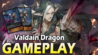 You Cannot Escape the Shadows! Valdain Dragoncraft Gameplay Shadowverse Evolve