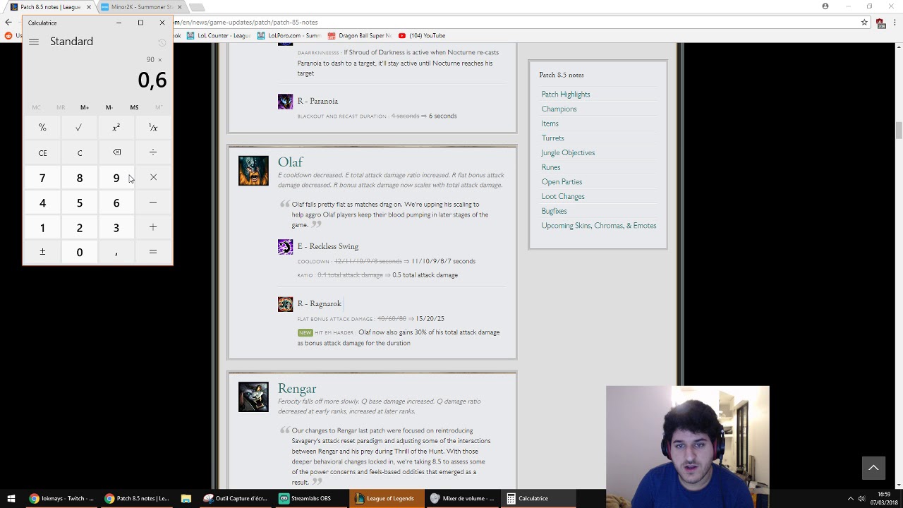 Patch 8.5 Rundown [TN]