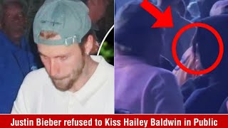 Justin Bieber refused to Kiss Hailey Baldwin in Public at Chochella film festival